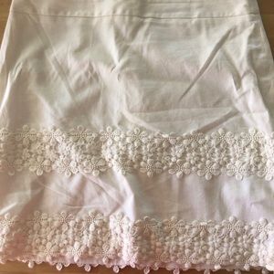 White LOFT skirt